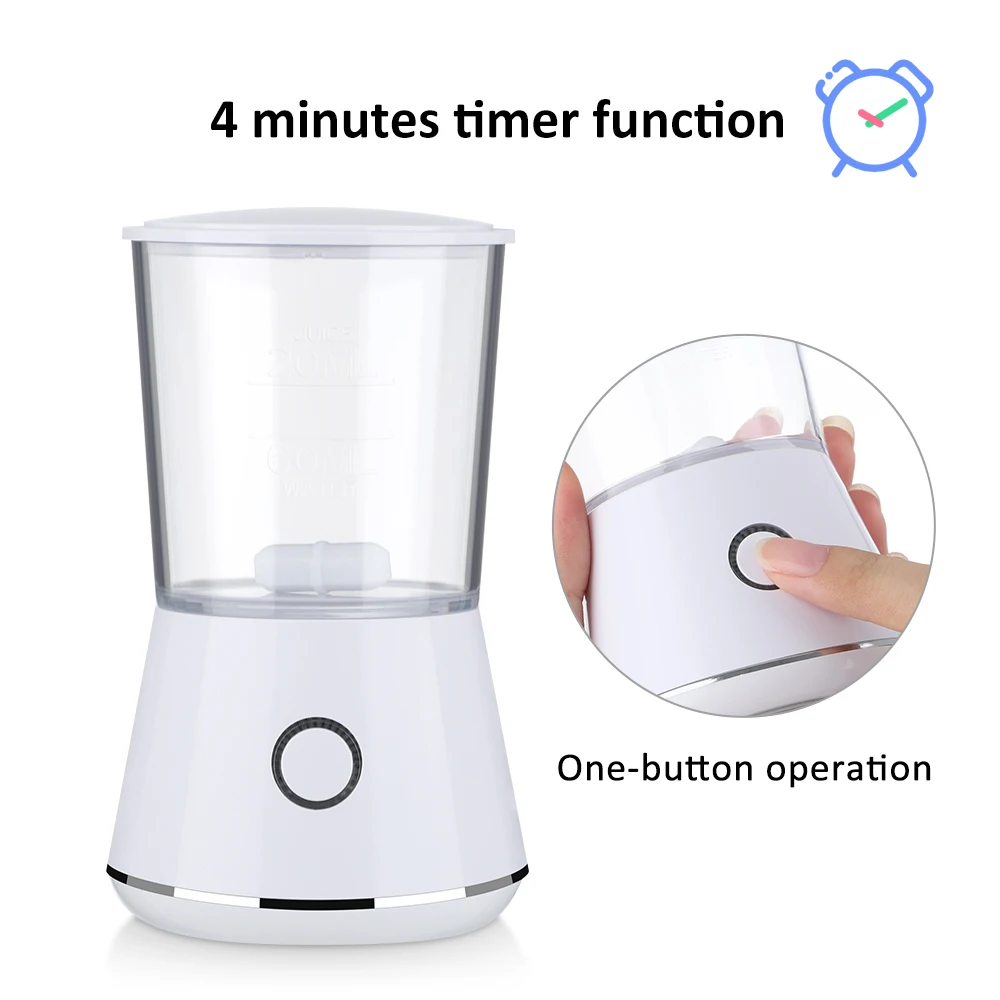 Mini Facial Mask Machine Collagen Home DIY Maker Natural Fruit Vegetable Automatic Face Cream Making Skin Beauty | Красота и здоровье