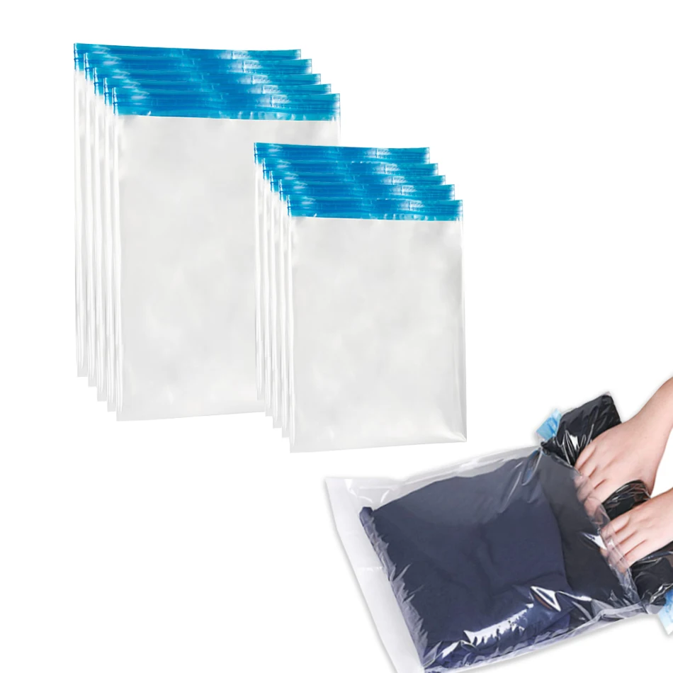 

Multipurpose Clear Vacuum Storage Bag Travel Necessities Vacuum Sealer Compression Packing Bags For Clothes Space Save Dustproof
