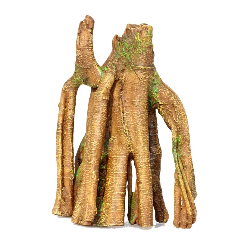 

Aquarium Decoration Resin Driftwood Tree Roots Fish Tank Landscaping Ornaments Fish Shelter Aquascape Decor Aquarium Accessories