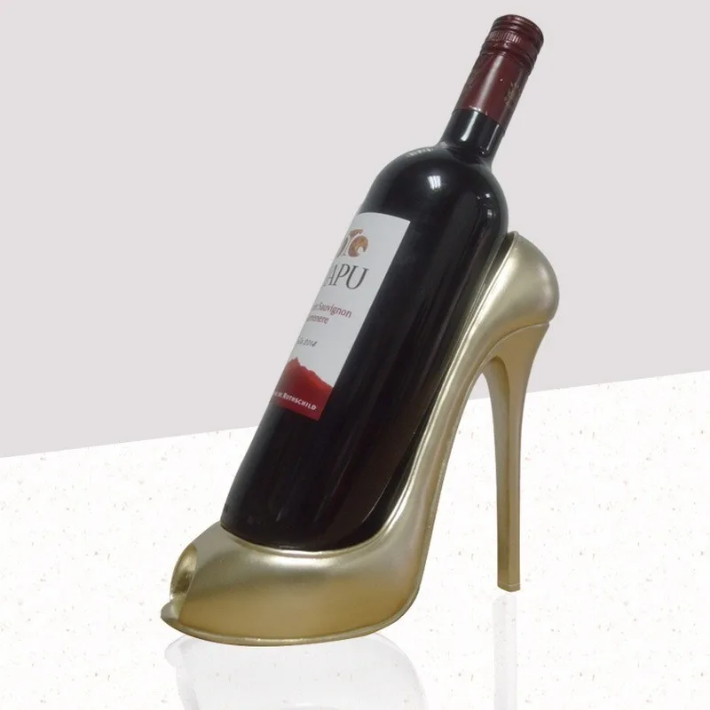 

New Arrivals Wine Rack Creativity High Heels Red Wine Home Decoration Ornaments Molds for Living Room Kitchen Art Decoration