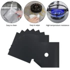 14 шт.компл. квадратная маслостойкая газовая плита защита для поверхности горелки