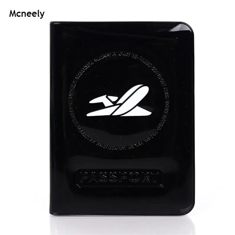 Цветной Держатель для паспорта Mcneely мужчин 3D дизайн кожаный дорожный кошелек из