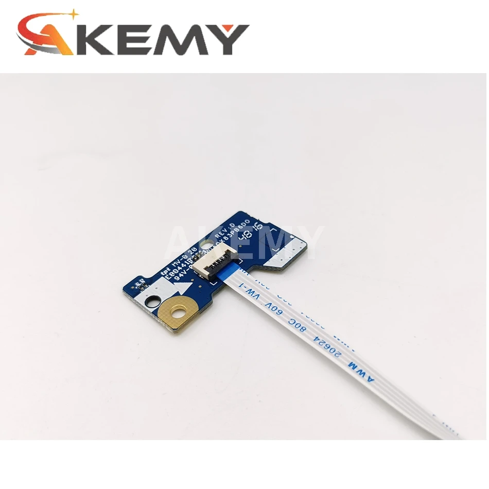 

1-10PCS NEW For HP ProBook 455 450 G4 450 G3 power switch button board With Cable DA0X83PB6D0 100% Tested Free Cable