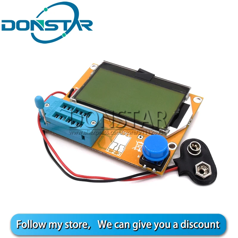 LCR-T4 измеритель транзисторов тестер диодов резисторов триодов емкости СКВ