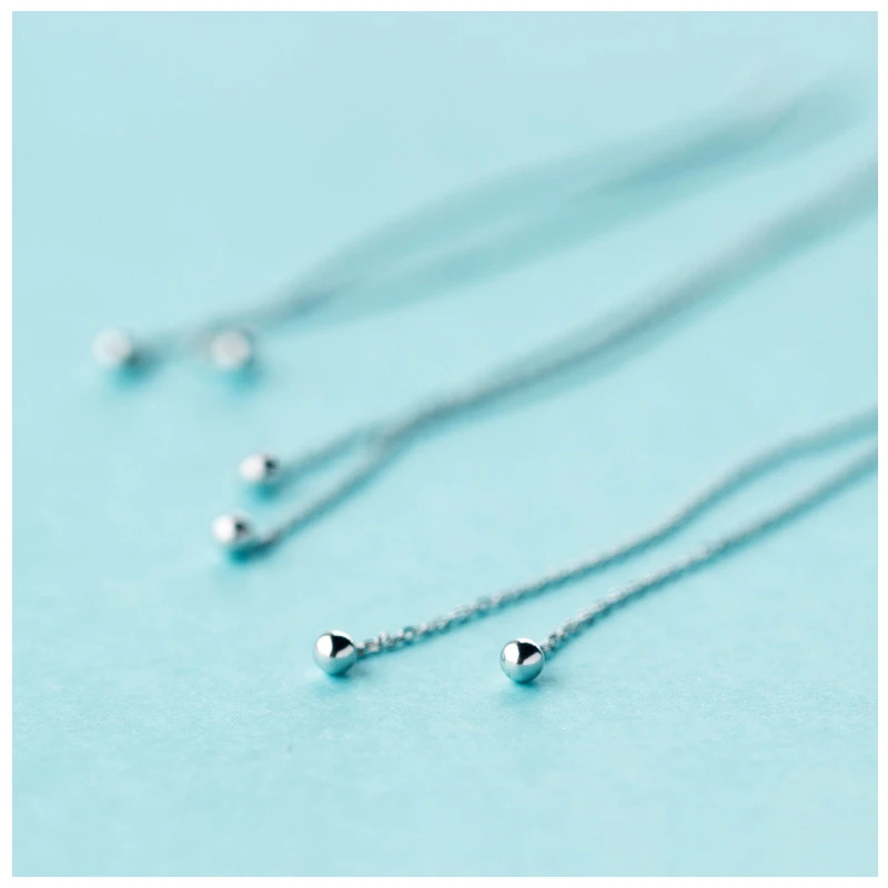 Modian с длинной бахромой модное свободное очарование серьги в виде капель