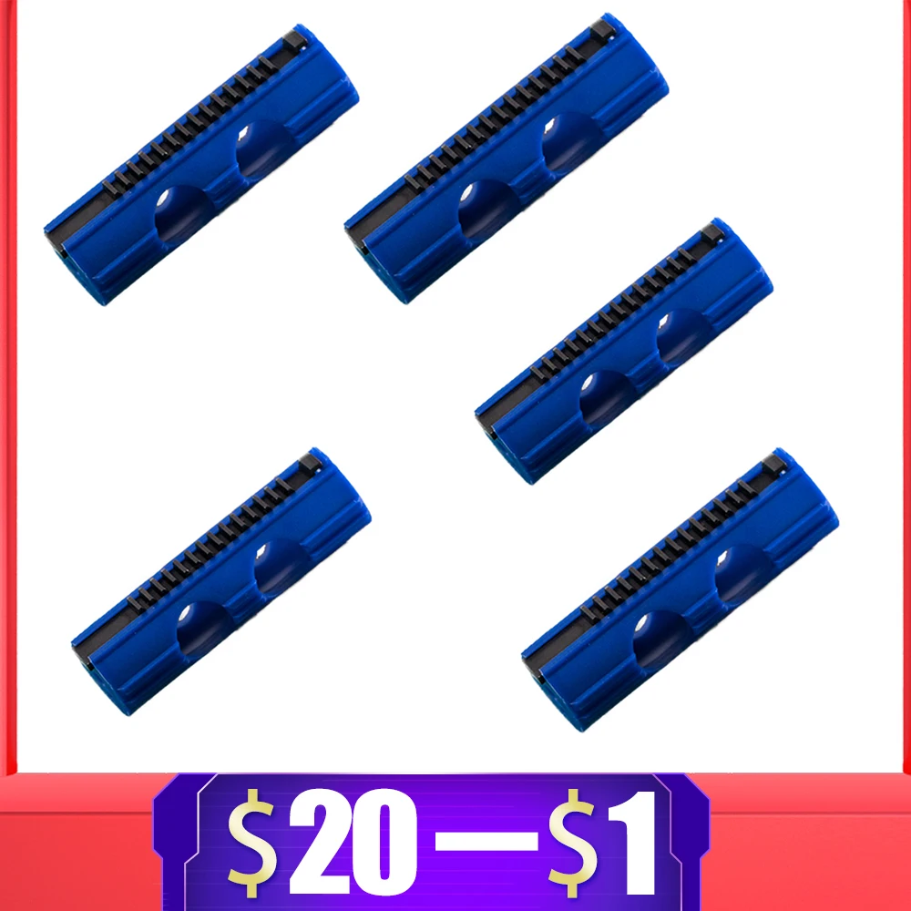 5 шт. усиленный карбоновый поршневой пластик полная сталь 14 зубцов для страйкбола