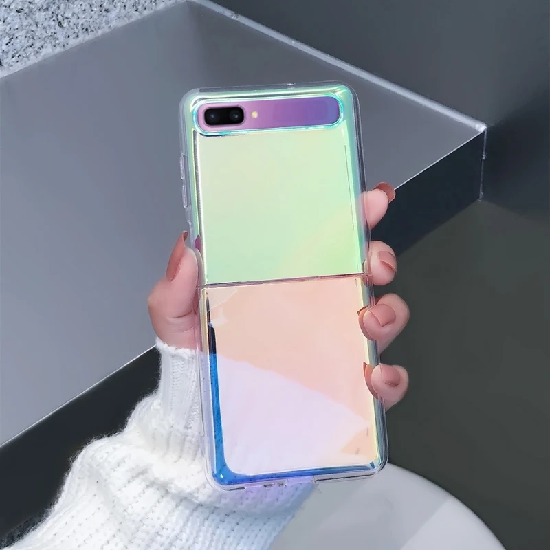 Противоударный чехол LOVECOM для Samsung Galaxy Z прозрачный чехол-бампер в 3 раза и 2 5G из