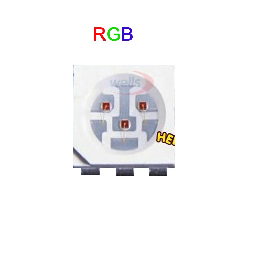 1000 шт. светодиодные лампы 5050 RGB PLCC 6 3 CHIPS SMT SMD led strip светильник Chip|light initiative|light robotlight