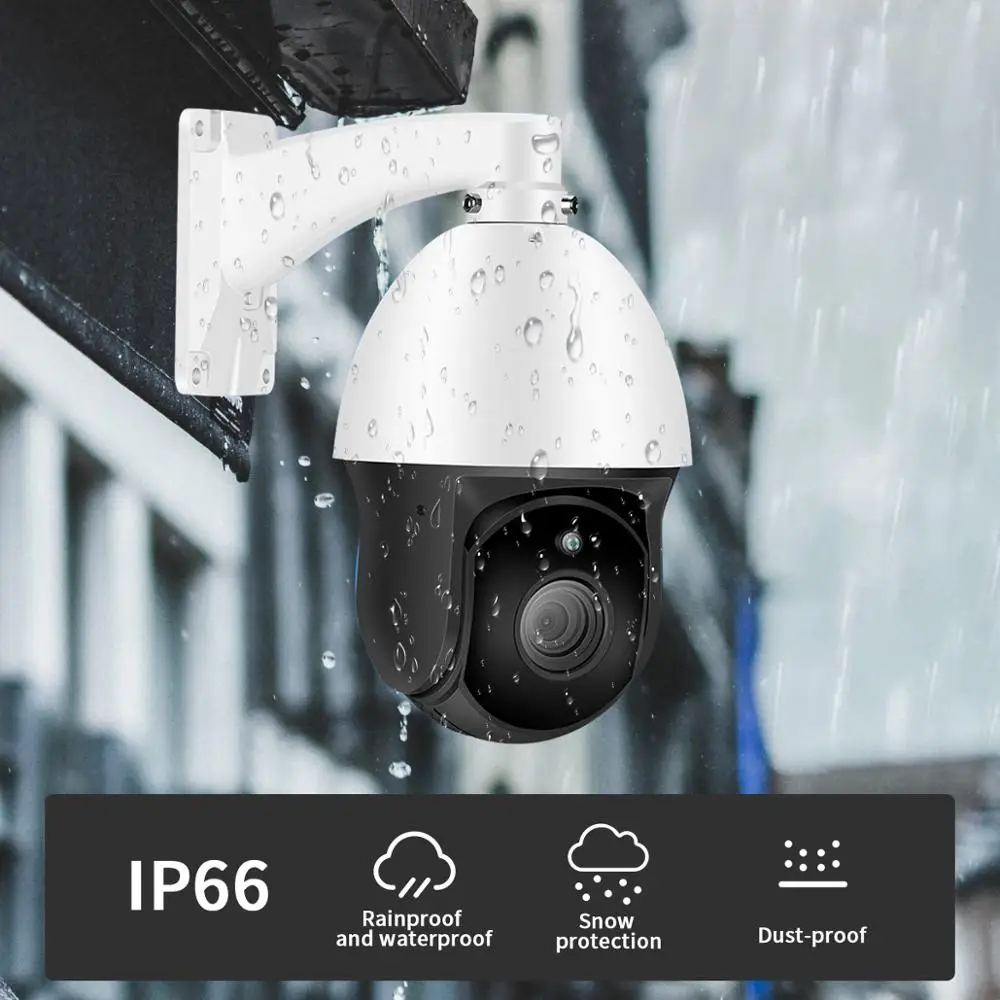 IP камера видеонаблюдения shiвоенia 5 Мп PTZ 30 кратный цифровой зум уличная сетевая 150