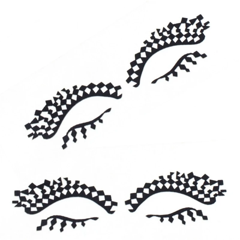 Праздничные вечерние наклейки на глаза лицо украшения для Хэллоуина макияж глаз: