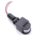 Наружный инфракрасный датчик движения PIR 110-220 В, настенный выключатель света 180 градусов IP44