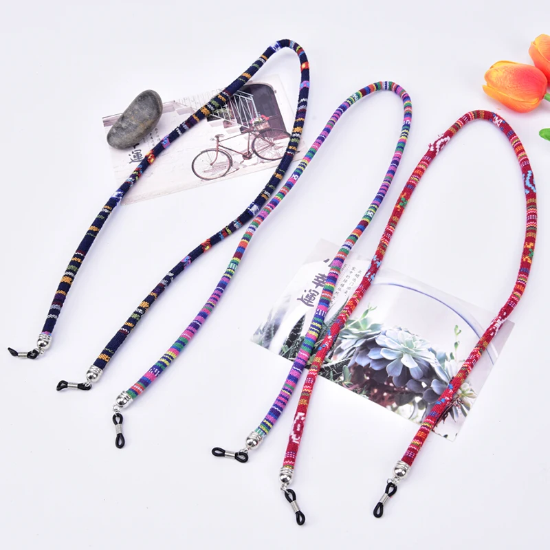 1 шт. практичная Этническая веревка для очков цепочка хлопок шнур шеи