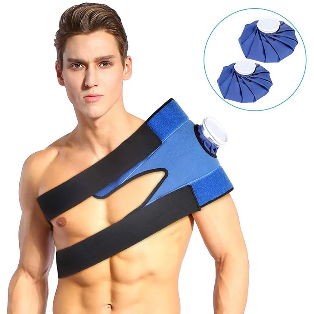 

Ice Bag Pack & Wrap Pain Relief Hot Cold Cure Reusable For Knee Shoulder Back Elastic straps sports safety Kneepad Waist belt