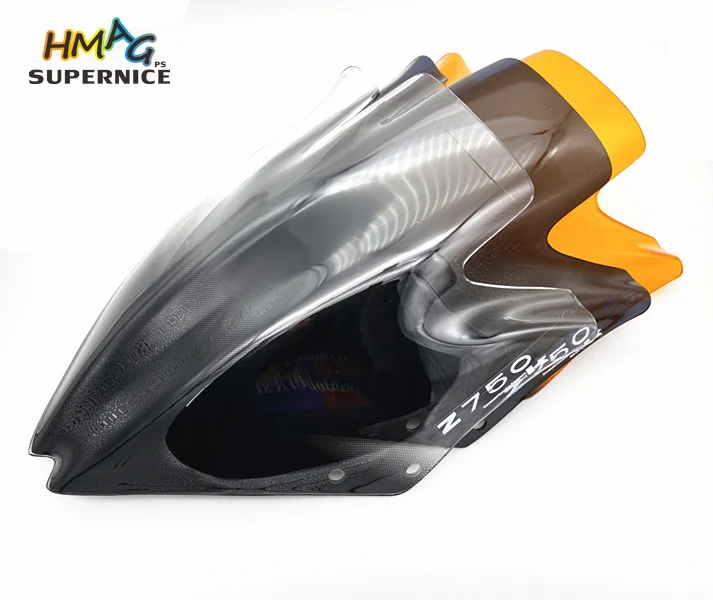 

4 Colour Motorbike Windscreens Fit Z750R Wind Deflectors For Kawasaki Z750 2007 2008 2009 2010 2011 2012 Windshield Spoiler