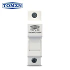 1P Солнечный ПВ предохранитель держатели подходит для 10*38 мм PV предохранитель плавкая вставка для солнечной системы защиты