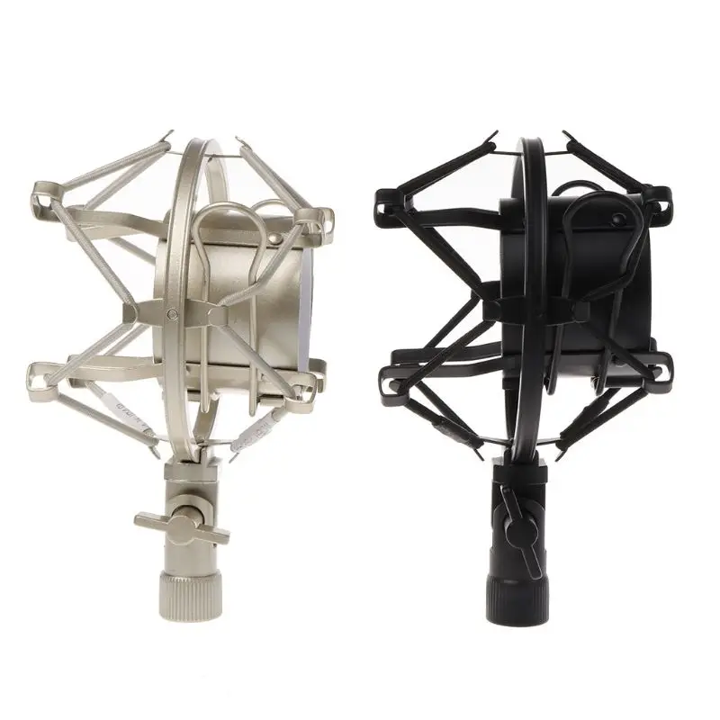 

Universal 50mm Microphone Shock Mount for 48mm-54mm Diameter Condenser Mic Dropshipping