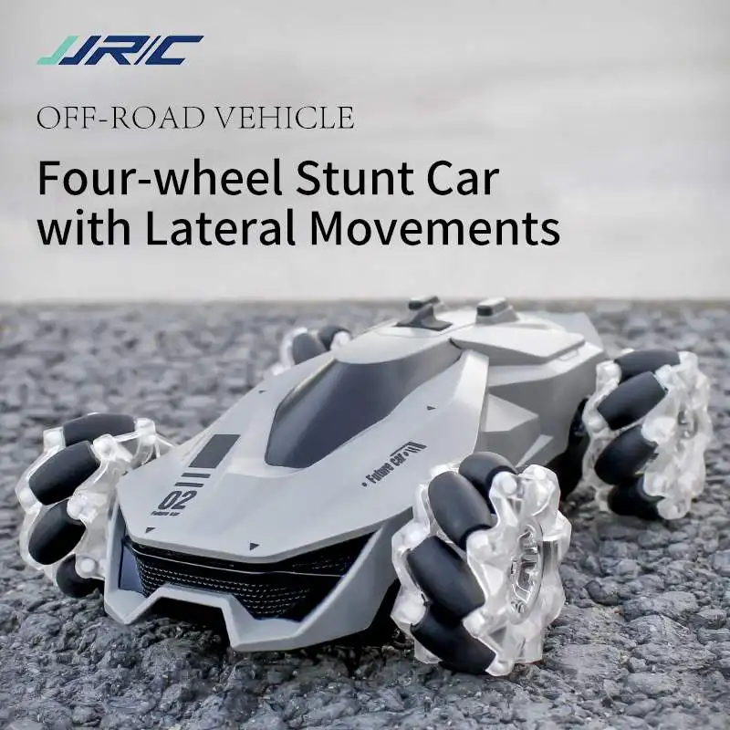 

JJRC Q92 1:24 2,4G 4WD 360 градусов флип имитация спрея ночной бликовый эффект шина динамический звуковой эффект радиоуправляемые трюковые модели авт...