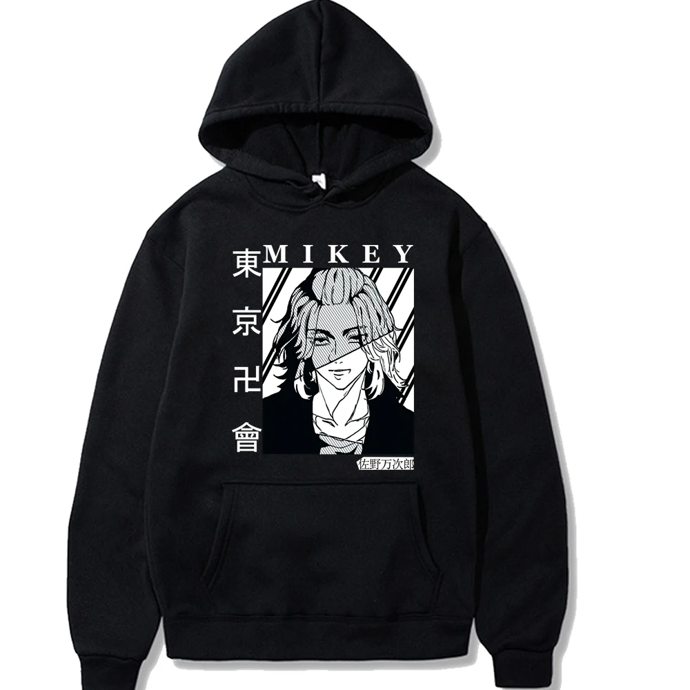 

Mikey Hoodies Men Women Anime Print Casual Tokyo Revengers Hoody