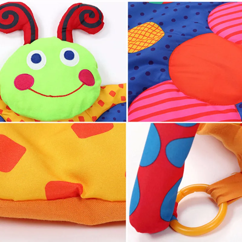 Игрушки для новорожденных мягкий коврик в форме бабочки игры спортзал