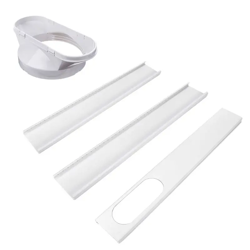 

Window Adaptor Connector Exhaust Hose Window Slide Plate for Portable Air Conditioner Air Conditioning Accessories 3/4PCS