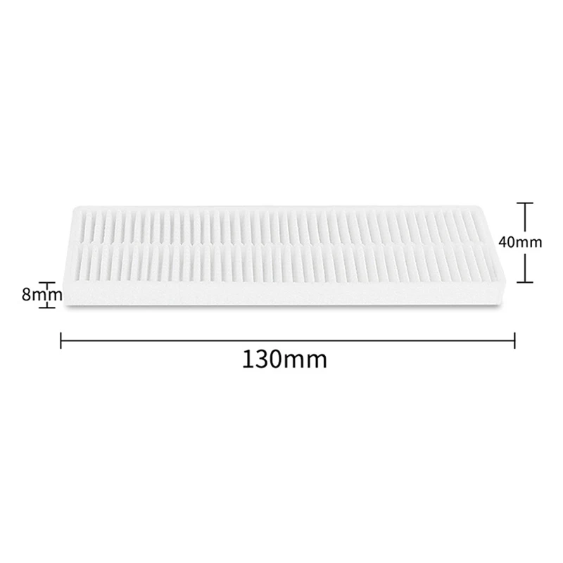 

HOT-Hepa Filter Side Brush Mop Cloth Clean Tool Kit for Xiaomi Mijia G1 Robot Vacuum Cleaner Parts Accessories MJSTG1