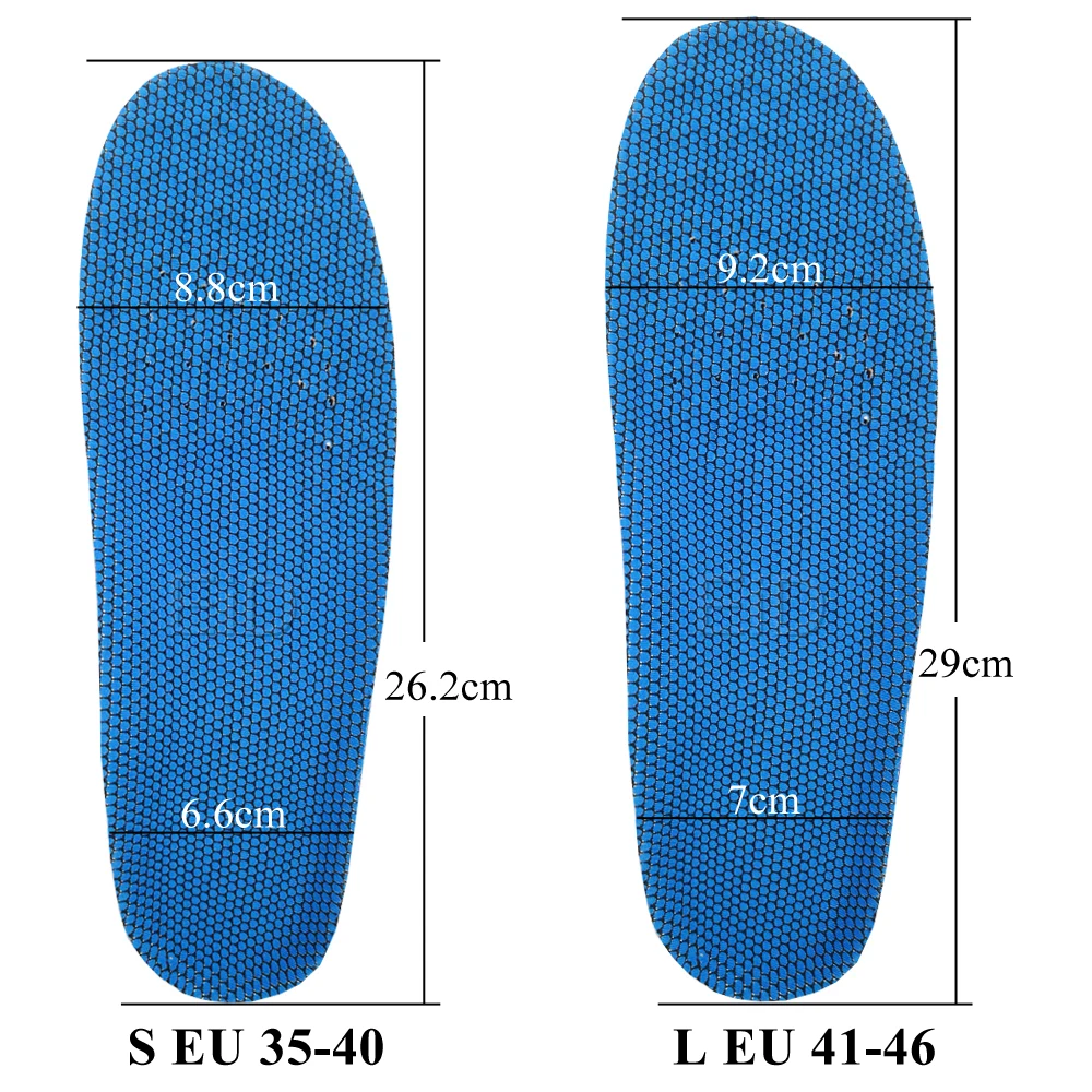 Flatfoot Orthotics Orthopedic Shoe Insole Shoes Accessories Orthopedic Memory Foam Sport Arch Support Insert Pad Woman Men