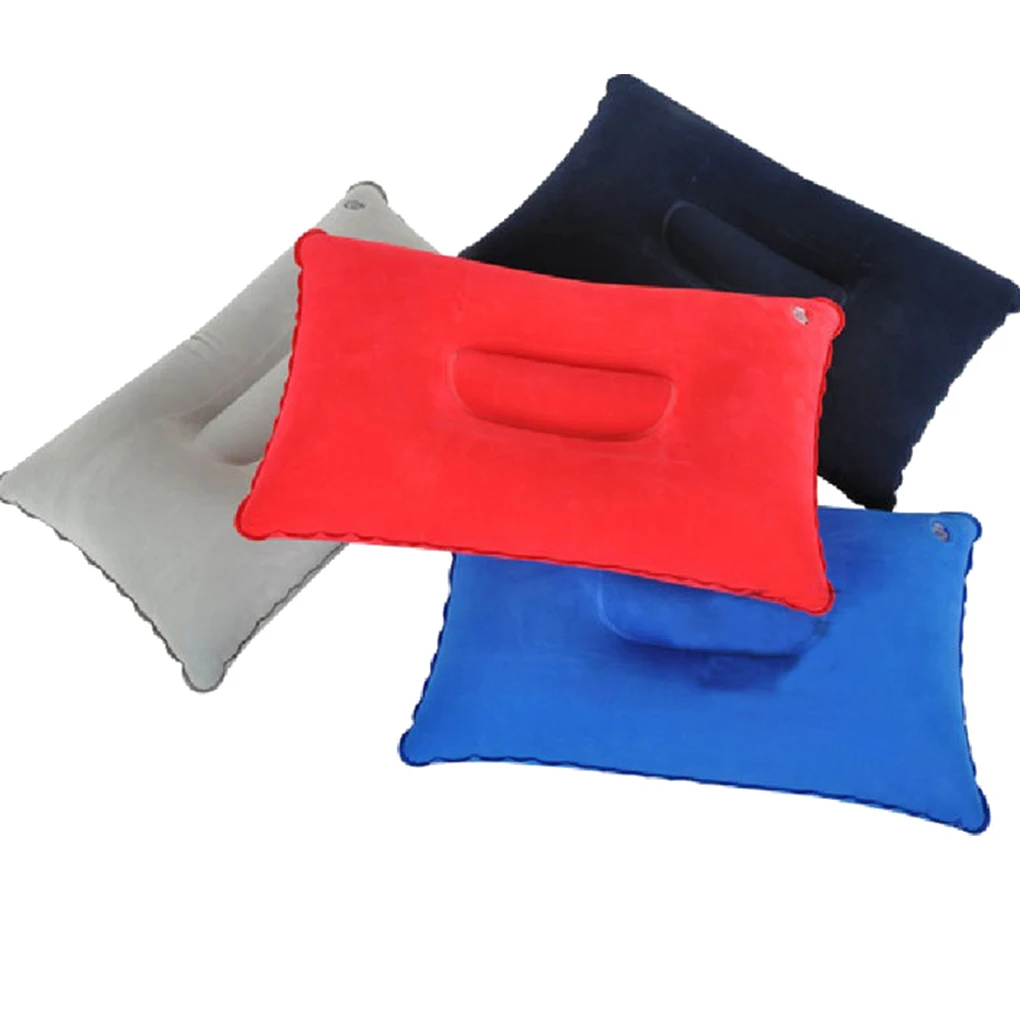 

Portable Fold Outdoor Travel Sleep Pillow Camping tent inflatable pillow airplane hotel rest Comfortable Sleep Blow Up Pillows