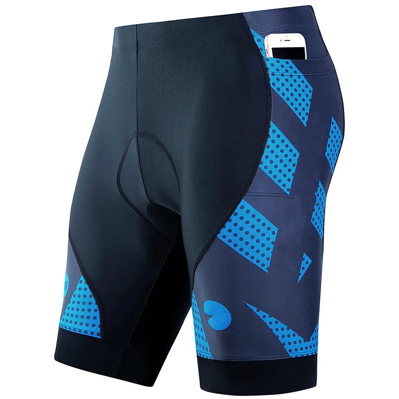 

Printing Wear Soft Non-Slip Bicycle Shorts Road Cycling Pant Quick Dry Sportswear Summer Custom 2021 Clothing For Men with Pad