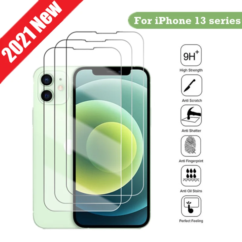 

Защитное стекло для iPhone 13 Mini Pro Max, защита экрана, закаленное стекло для iphone 13 Pro Max, стекло на iPhone 13, новинка 2021
