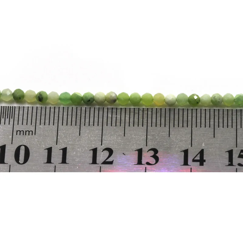 Бусины из натурального зеленого ограненного камня кормлте высокое качество 2 4 6