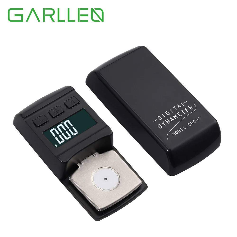 

GARLLEN Digital Turntable Stylus Force Scale Gauge 0.01g Highly Sensitive With Blue LCD Backlight For Tonearm Phono Cartridge