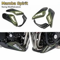 for kawasaki z900rs 2018 motorcycle accessories engine chassis shroud fairing exhaust shield guard protection cover sub green