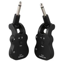 2 4ghz wireless guitar system receiver transmitter en 8 audio receiver low noise tuner for electric guitar bass