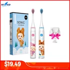 Seago SG-567 детская звуковая электрическая зубная щетка USB перезаряжаемая Тип C Возраст 3-12 безопасная автоматическая зубная щетка сменная щетка