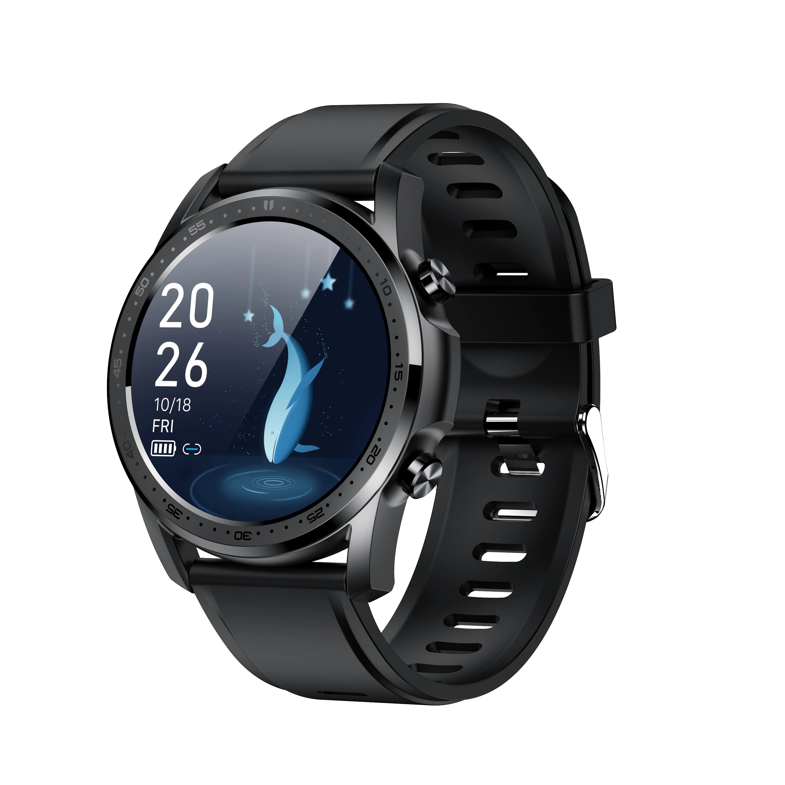 

2021 Hot Thermometer SmartWatch Heart Rate Fitness Tracker Message Push Sports Bracelet For Phone Waterproof