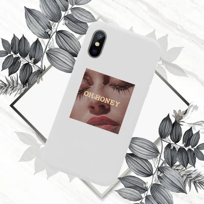 

aesthetics funny pattern Phone Case Candy Color for iPhone 6 7 8 11 12 s mini pro X XS XR MAX Plus