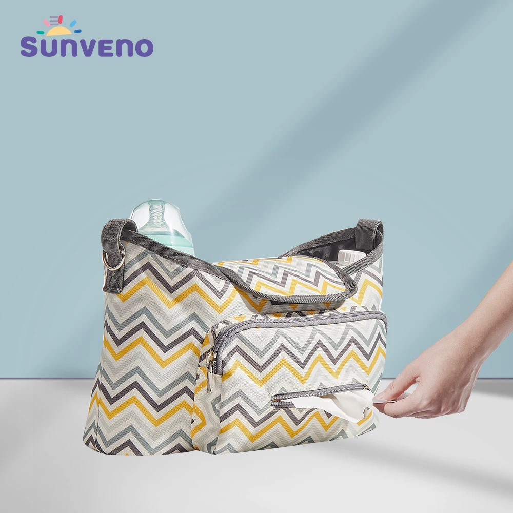 SUNVENO брендовая портативная Детская Сумка многофункциональная сумка для коляски