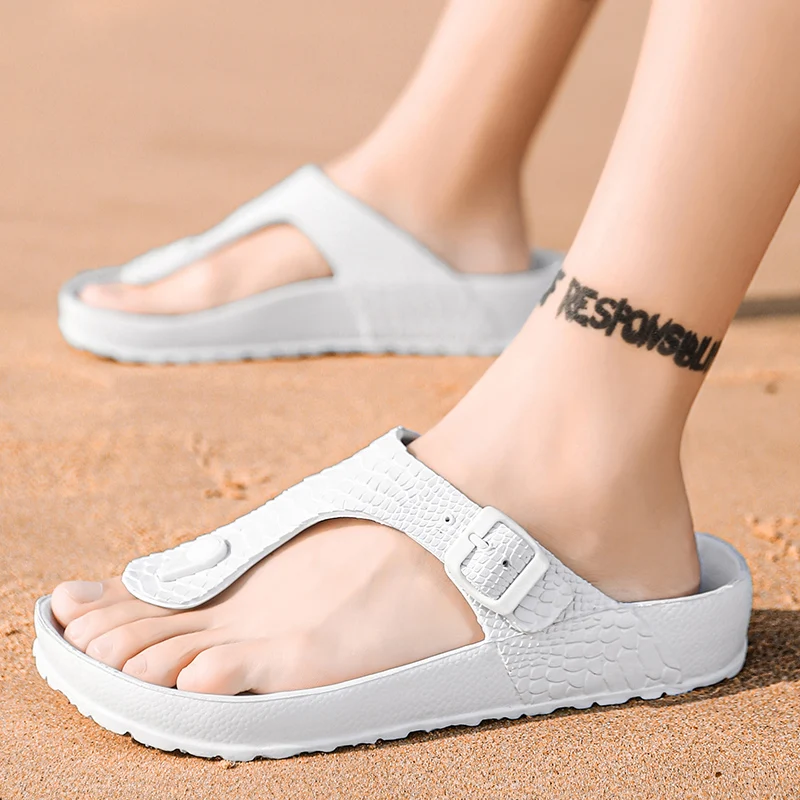 Мужские массажные сандалии из ЭВА 2020 повседневная мужская обувь домашние