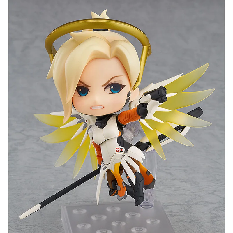 10 см Новый Аниме Overwatch Ангел Ангела кожа ручной работы Съемная Кукла игрушка
