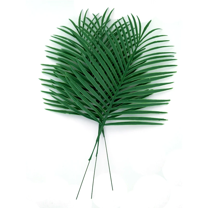 Искусственная Пальма-де-Пальма для Коко-де-арбол hoja rama Frond boda jardina decoración al aire libre