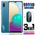 Гидрогелевая пленка sansung a02, защита от царапин на передний и задний экран, не стекло 6,5 дюйма, для samsung galaxy a02, a 02, 02a