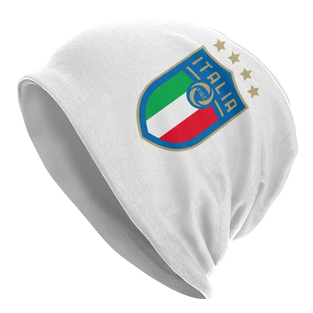 

World 4 Stars Soccer Football Legends Figc Bonnet Hat Knitting Hats Cool Autumn Winter Skullies Beanies Hats Adult Warm Cap