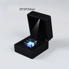 Куб 20*20*20 мм, цветовая призма, светильник вым коробкой, призма, подарок от оптической науки, призма, украшения, фэсветильник-свет