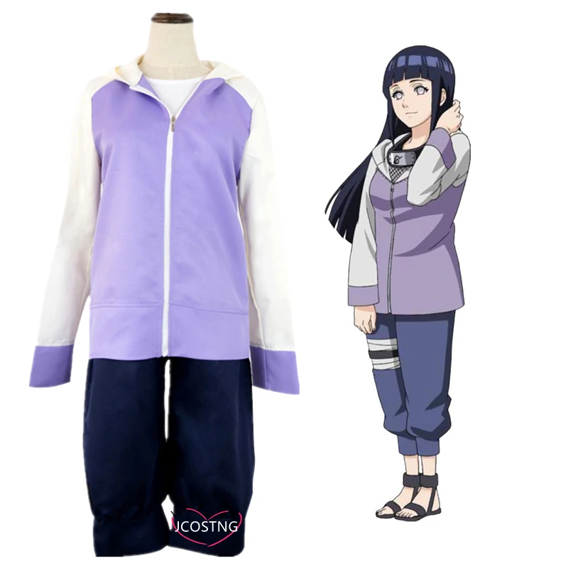 Костюм для косплея Hyuga Hinata одежда ролевых игр и выступлений на сцене пальто брюки