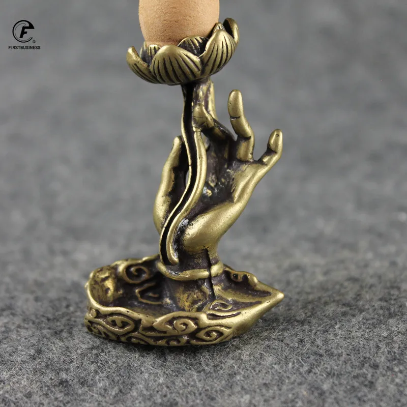 Винтажные медные украшения для чайной церемонии медный Будда ручная работа