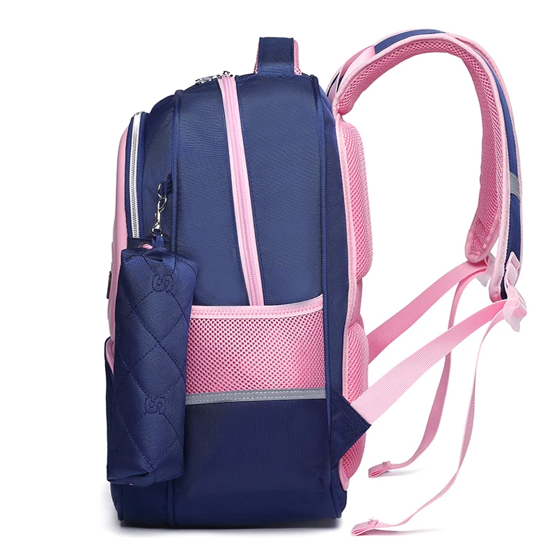 SUN EIGHT 3 Sizes Orthopedic Back Girls School Bags School Bag For Girl Zipper Kid School Bag Children Backpack  Mochila Escol