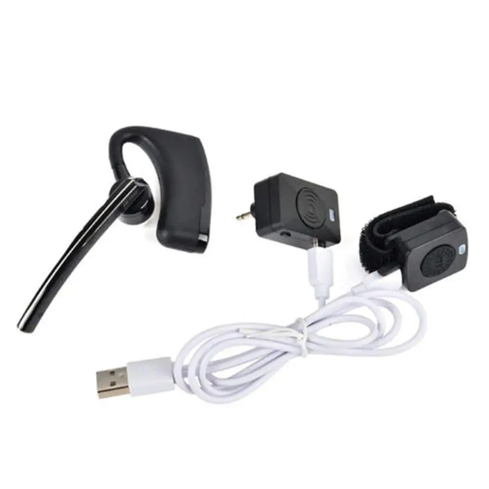 Портативная рация Bluetooth PTT наушники беспроводные без рук гарнитура с микрофоном