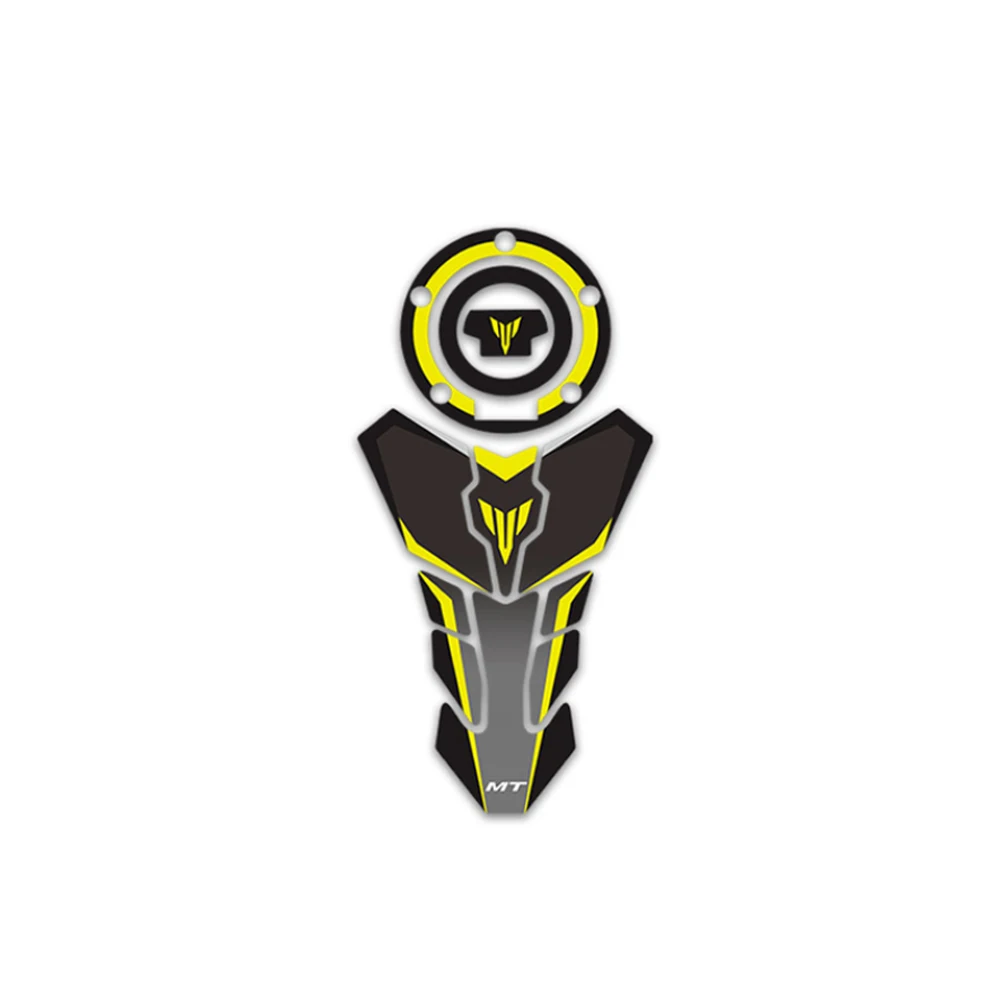 Новый мотоцикл 3D газовый топливный бак для YAMAHA MT09 MT07 Защитная Наклейка гоночная