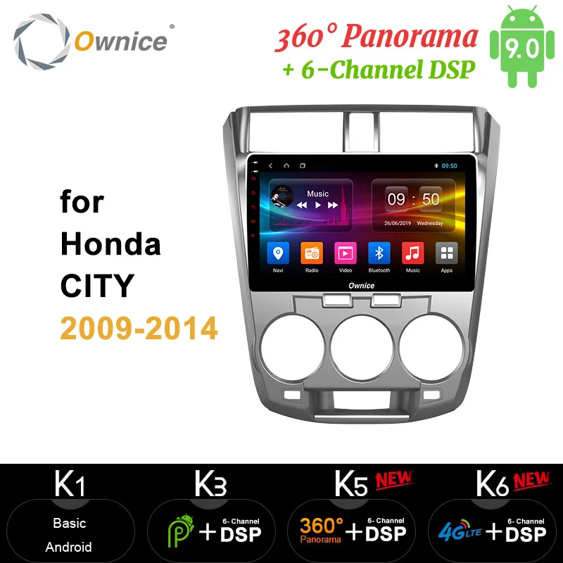 Ownice Android 9 0 Восьмиядерный 4G 64G DSP LTE SPDIF автомобильный Радио плеер GPS Навигация DVD