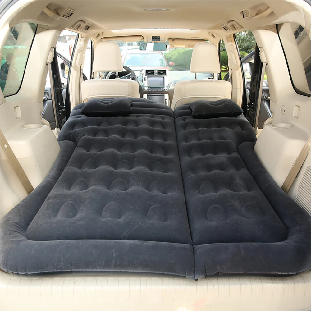 

2023 Car Inflatable Mattress Portable Back Seat Air Cushion Car Travel Bed Camping Travel Sleeping Pad Mattress Suv Inflatable